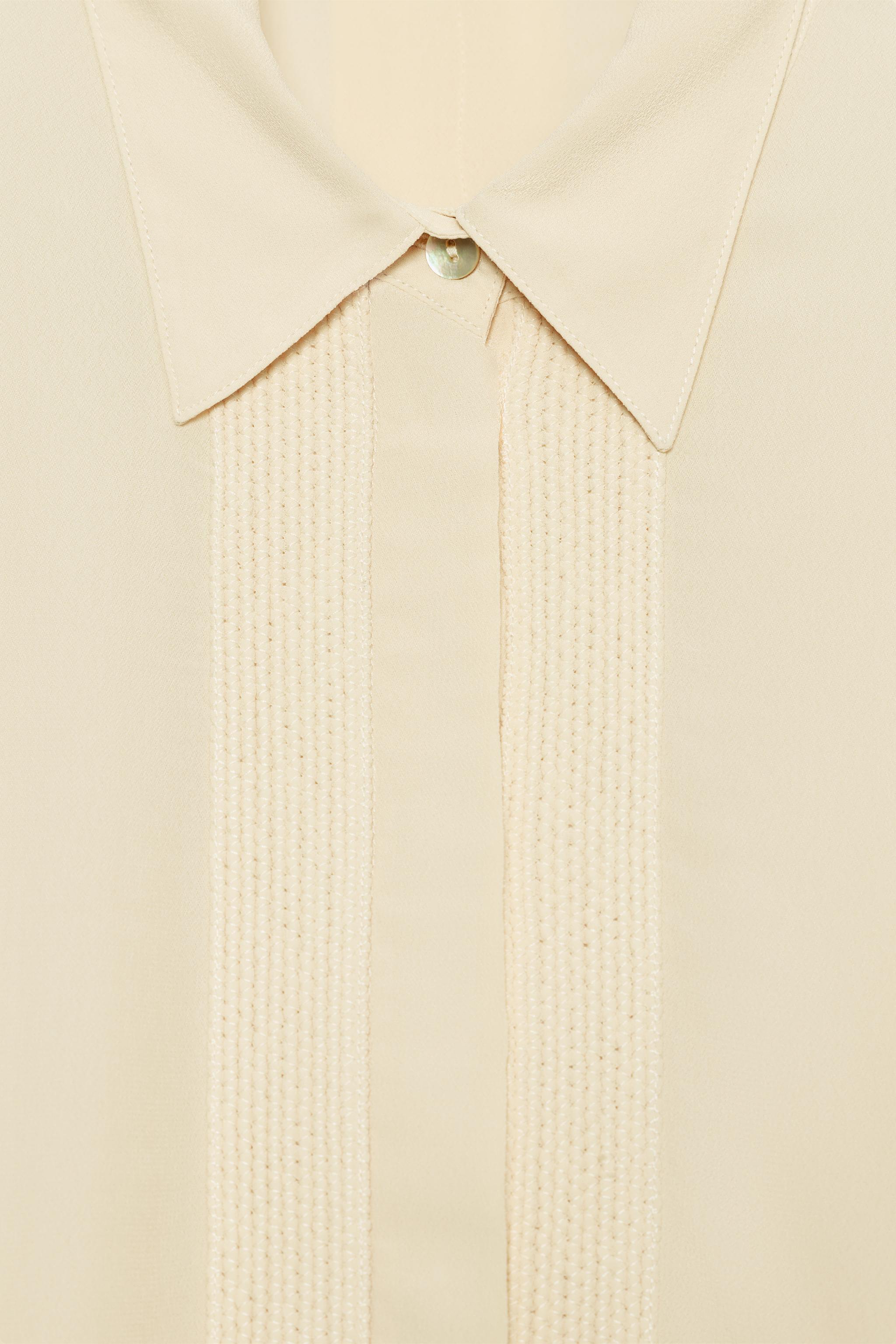 ZW COLLECTION FLOWY SHIRT DRESS