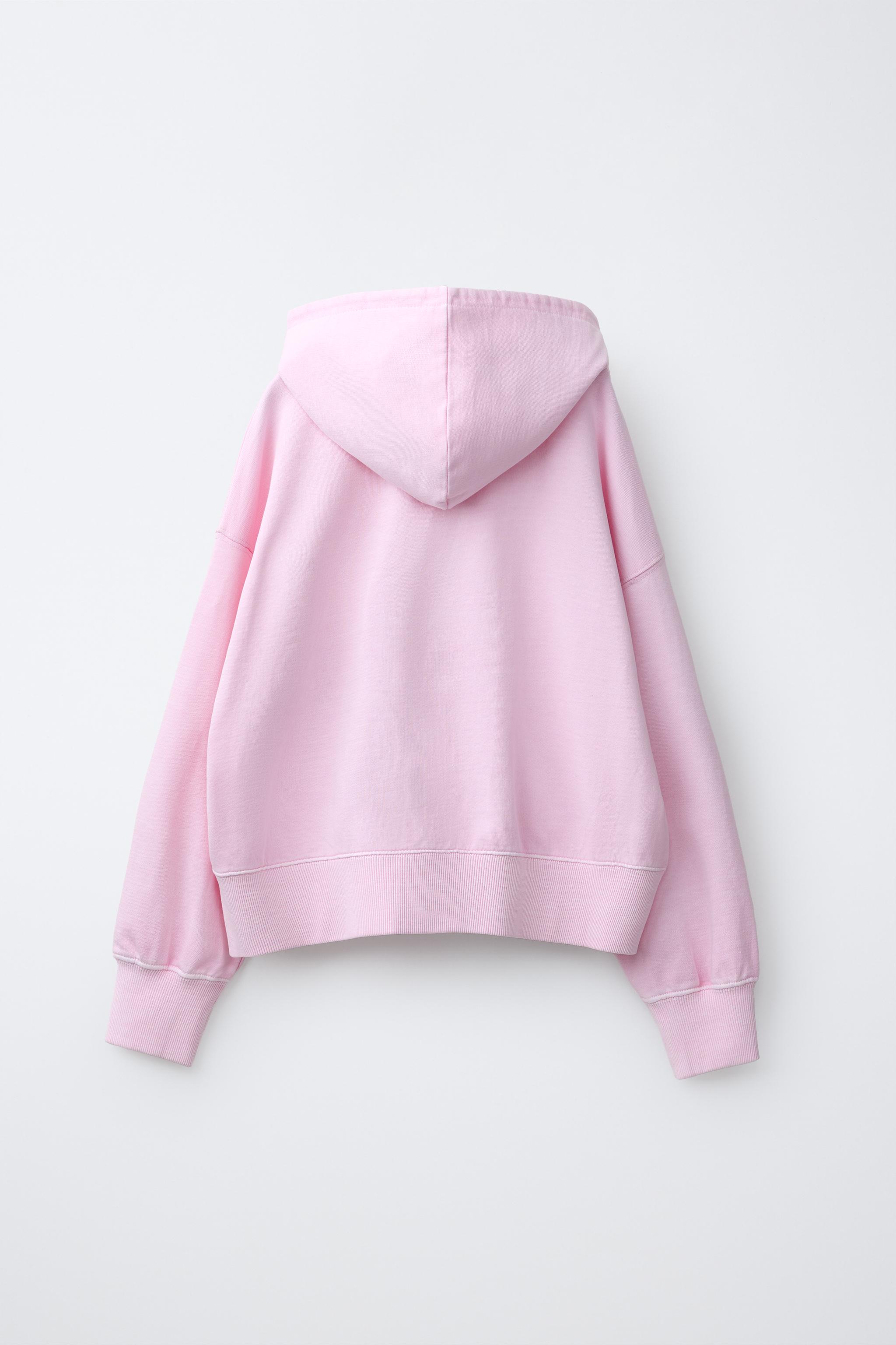 PLUSH ZIP SWEATSHIRT