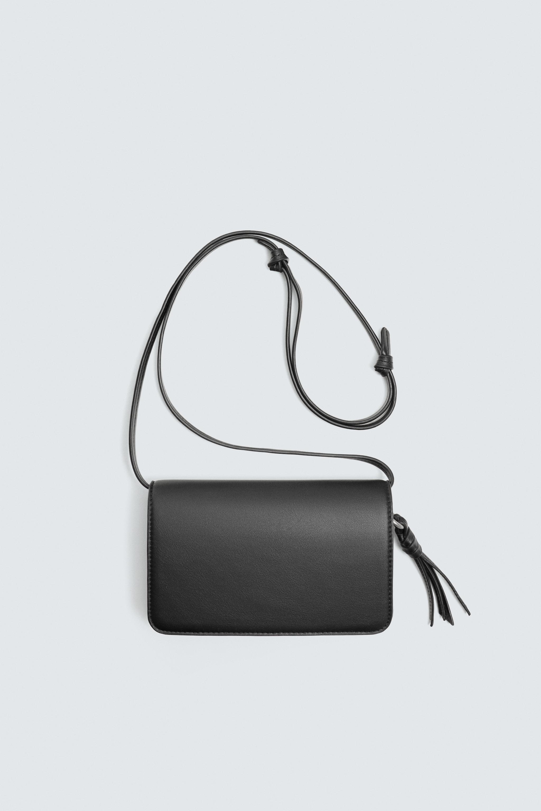 Shop Zara PLAIN CROSSBODY BAG at Beverly Center in Los Angeles, CA