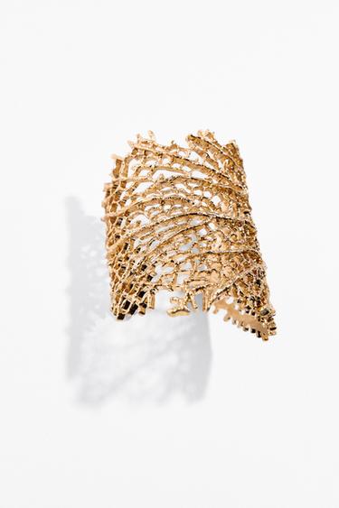 Zara CORAL METAL BRACELET - Golden