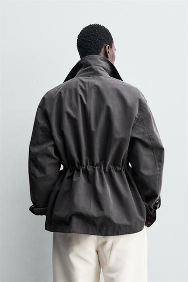 BLOUSON TECHNIQUE À POCHES UTILITY - Gris anthracite de Zara - Image 2