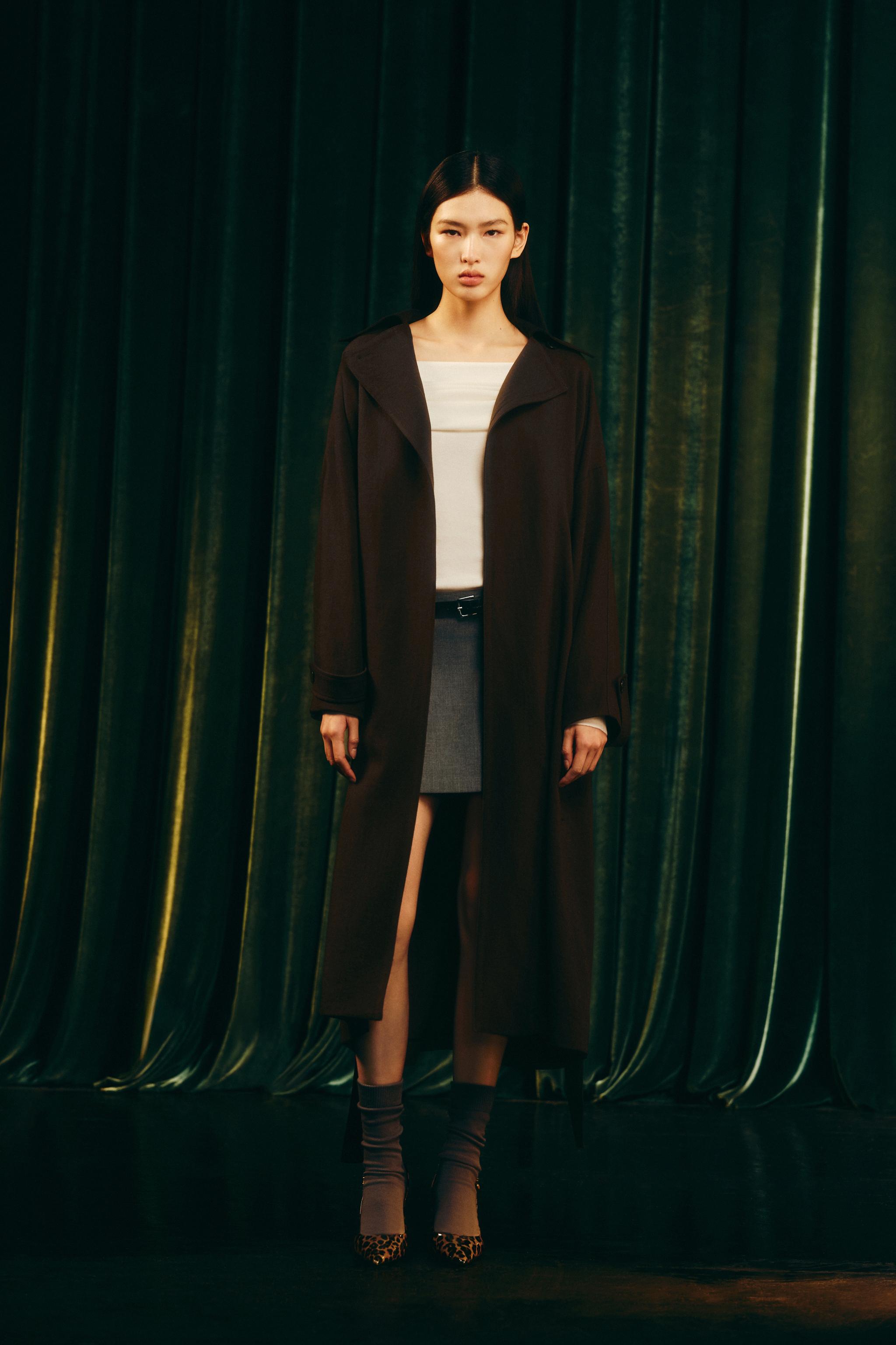 ⭐️美品⭐️ MAISON SPECIAL ZARA トレンチコート3way ZW COLLECTION TRENCH MIDI DRESS - Black | ZARA United States