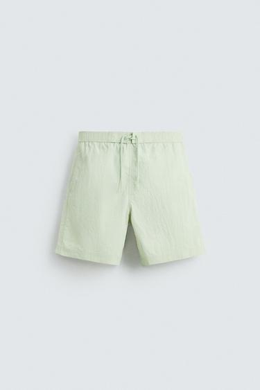 Zara LONG SWIMSUIT - Sea green