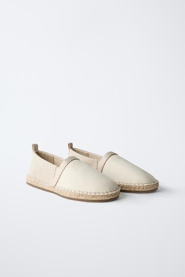 SCARPA IUTA TESSUTO - Bianco écru di Zara