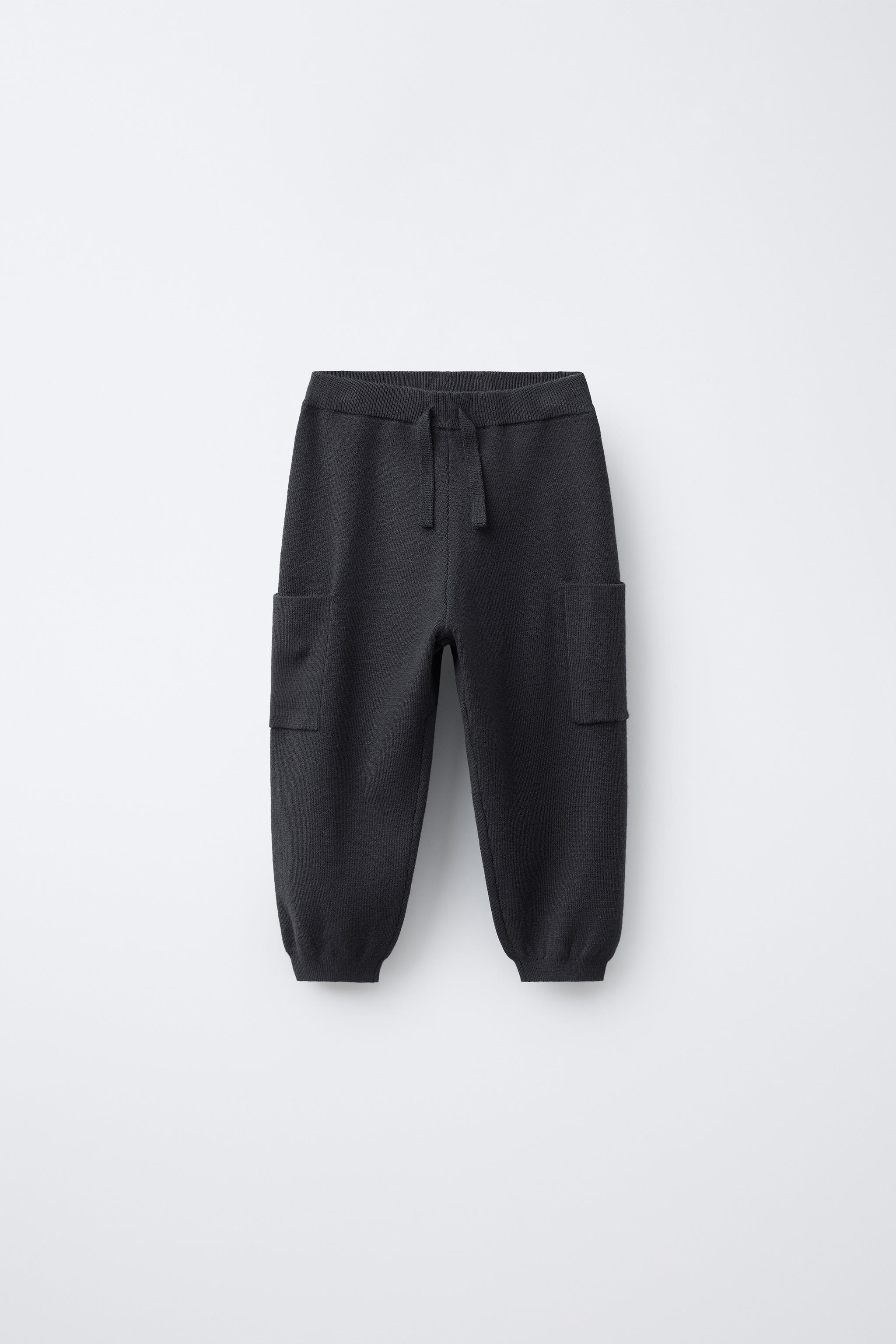 PANTALON JOGGER CARGO EN MAILLE