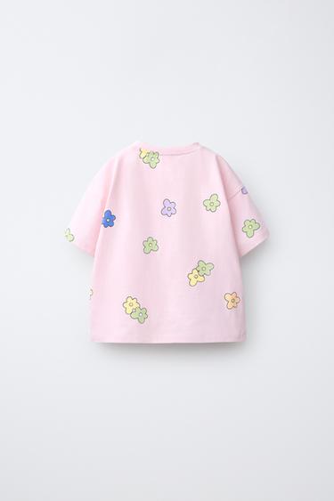 T-SHIRT IMPRIMÉ CENDRILLON PRINCESSES © DISNEY - Rose de Zara - Image 1