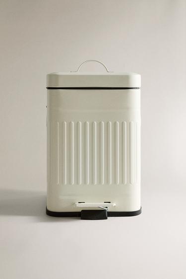 MINI KITCHEN BIN - Cream by Zara