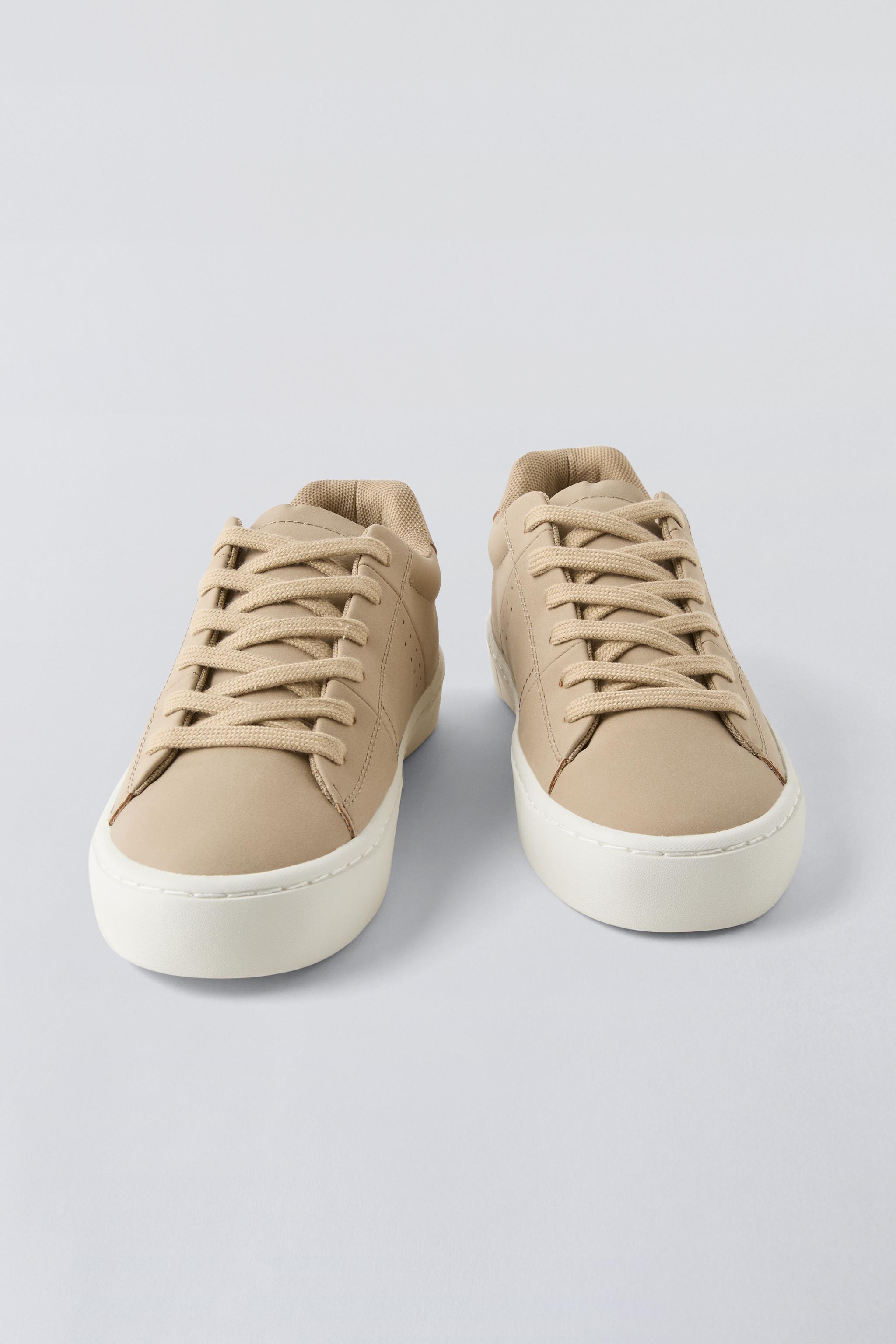 Zara basic sneakers fashion