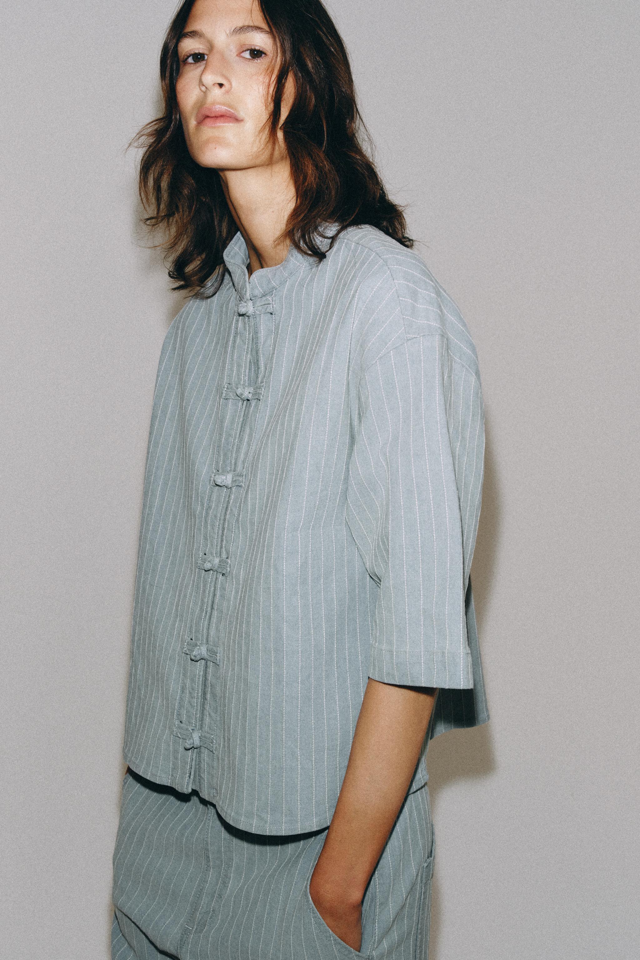 ZW COLLECTION SÜSLÜ DÜĞMELİ DENIM CEKET - Görsel 2
