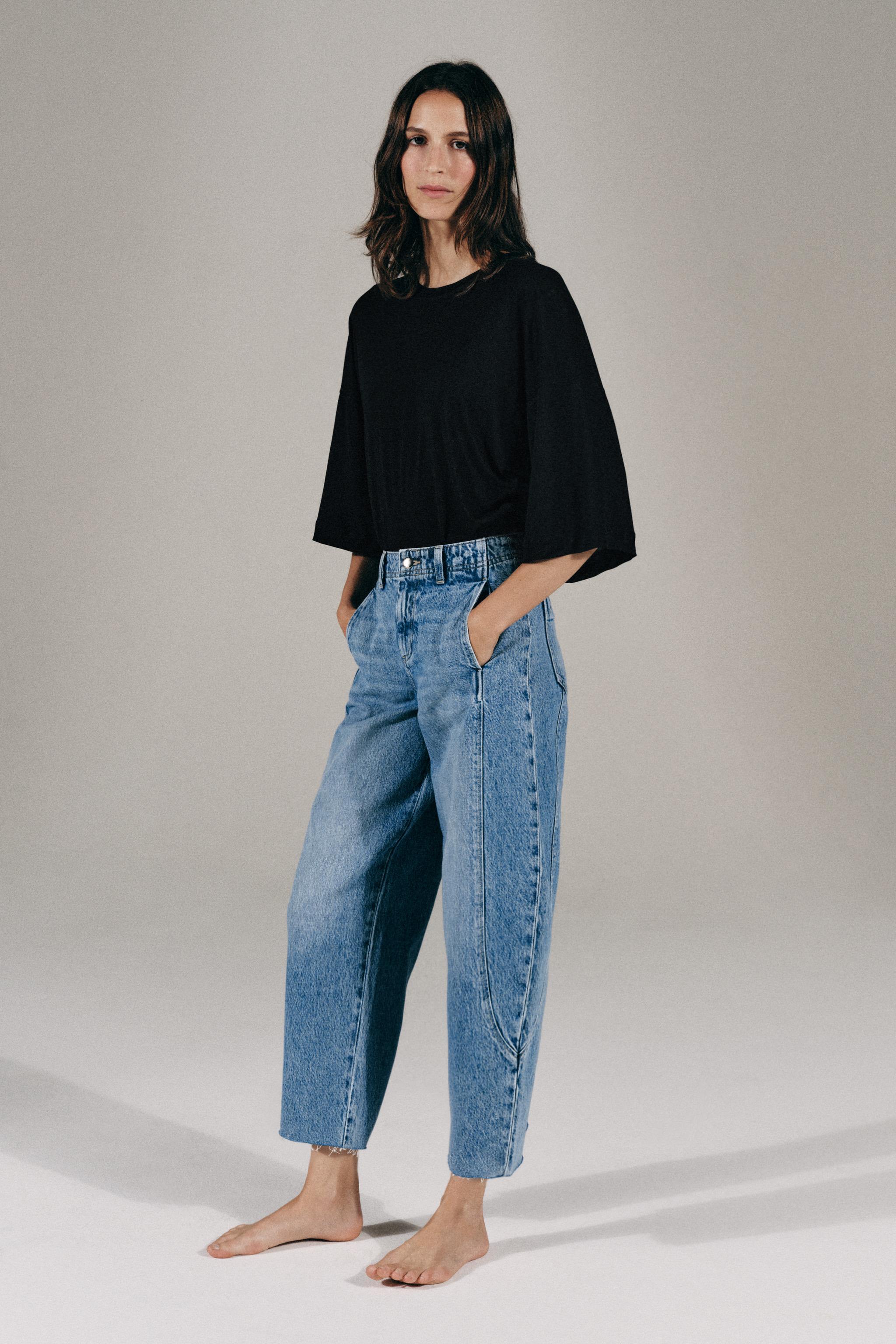 Z1975 BARREL JEANS — Mid-blue