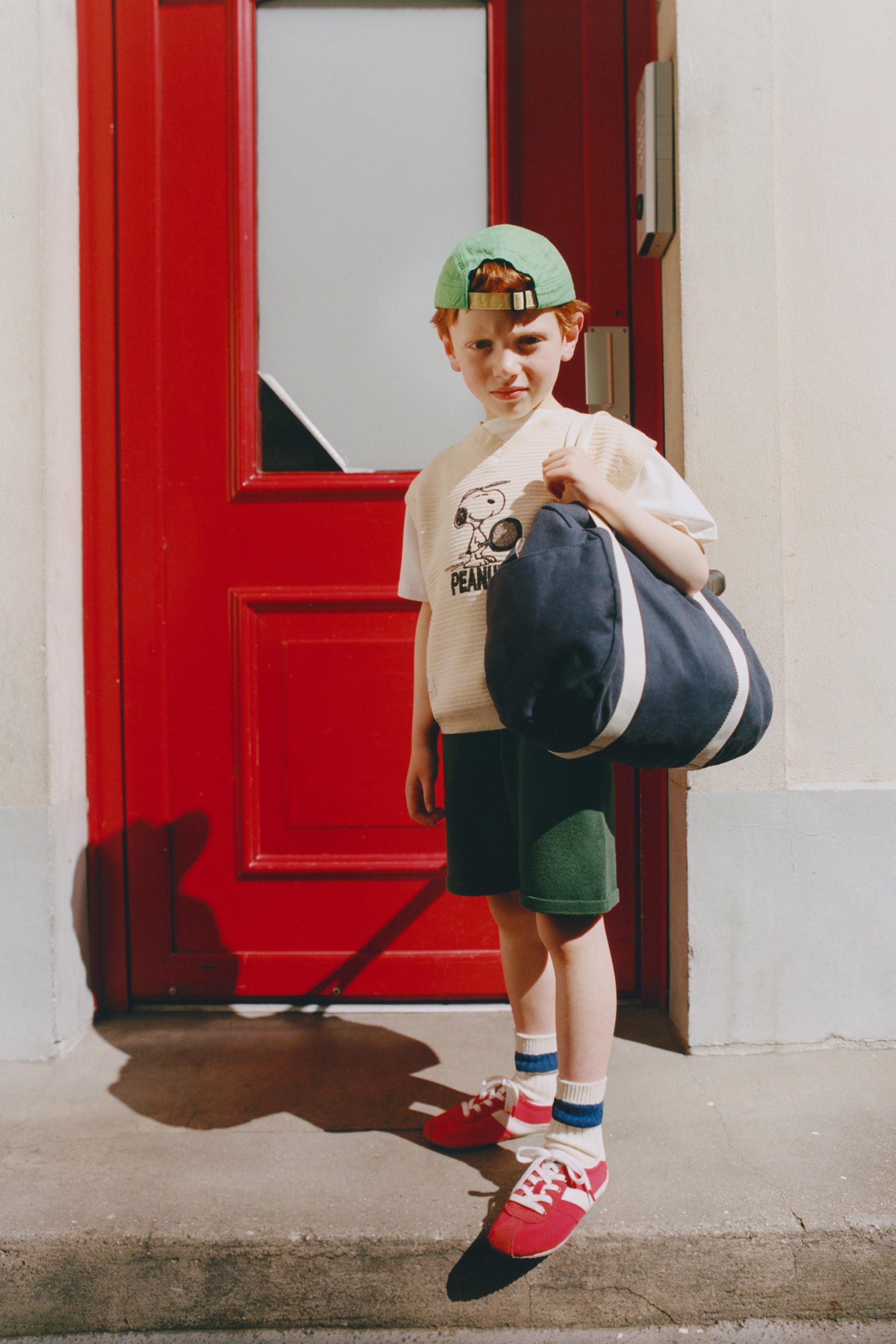 KNIT BERMUDA SHORTS — Dark green