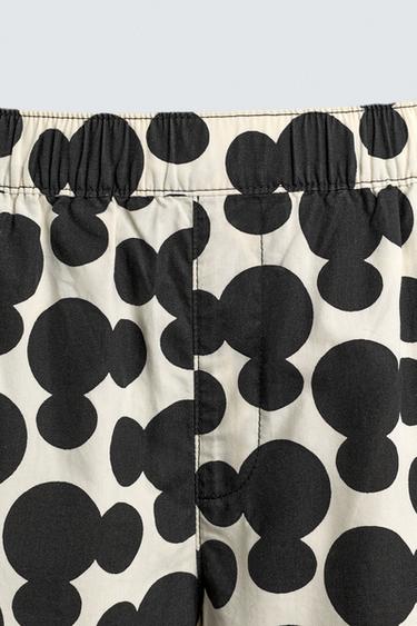 8-14 ANS/ ENSEMBLE DE PYJAMA SILHOUETTE MICKEY MOUSE HARRY LAMBERT FOR ZARA X DISNEY - Noir / Écru de Zara - Image 6