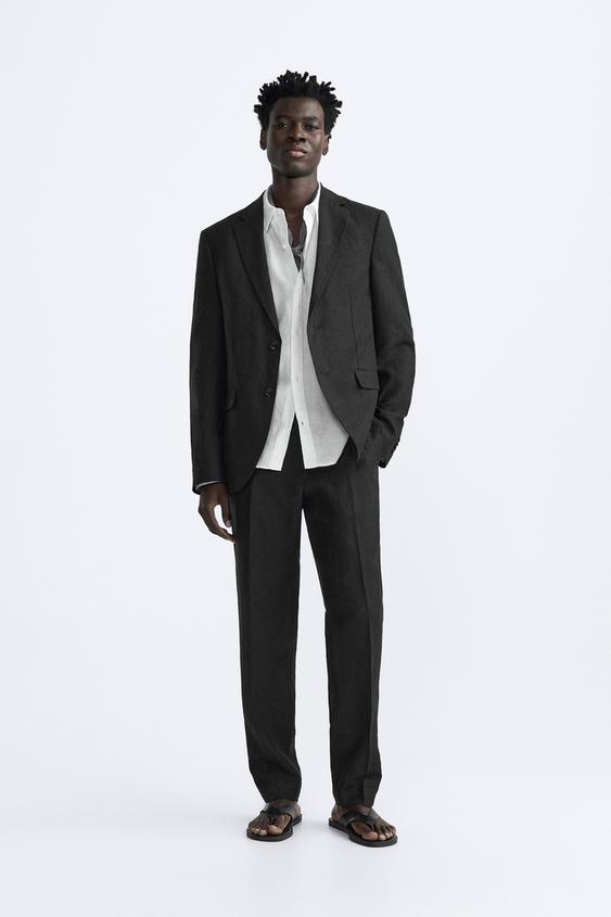 Blazer suit 100% linen - Man