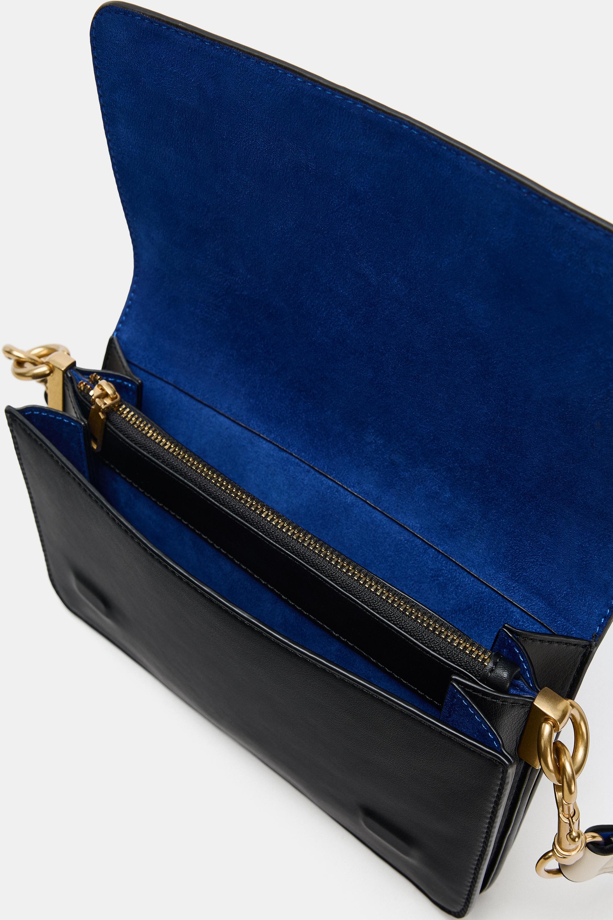 Женские сумки Zara CROSSBODY WITH STRAP DETAIL — фото 6
