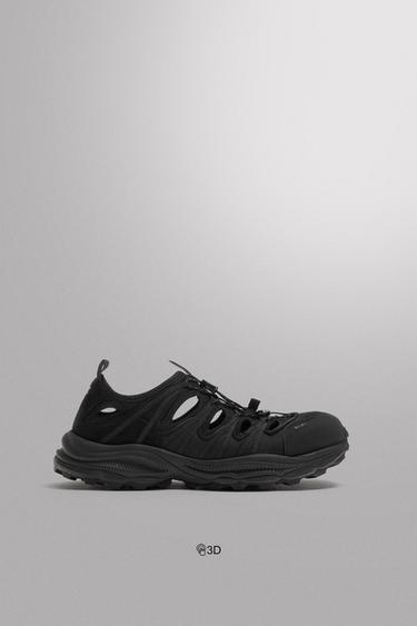 TECHNICAL SANDALS - Black by Zara