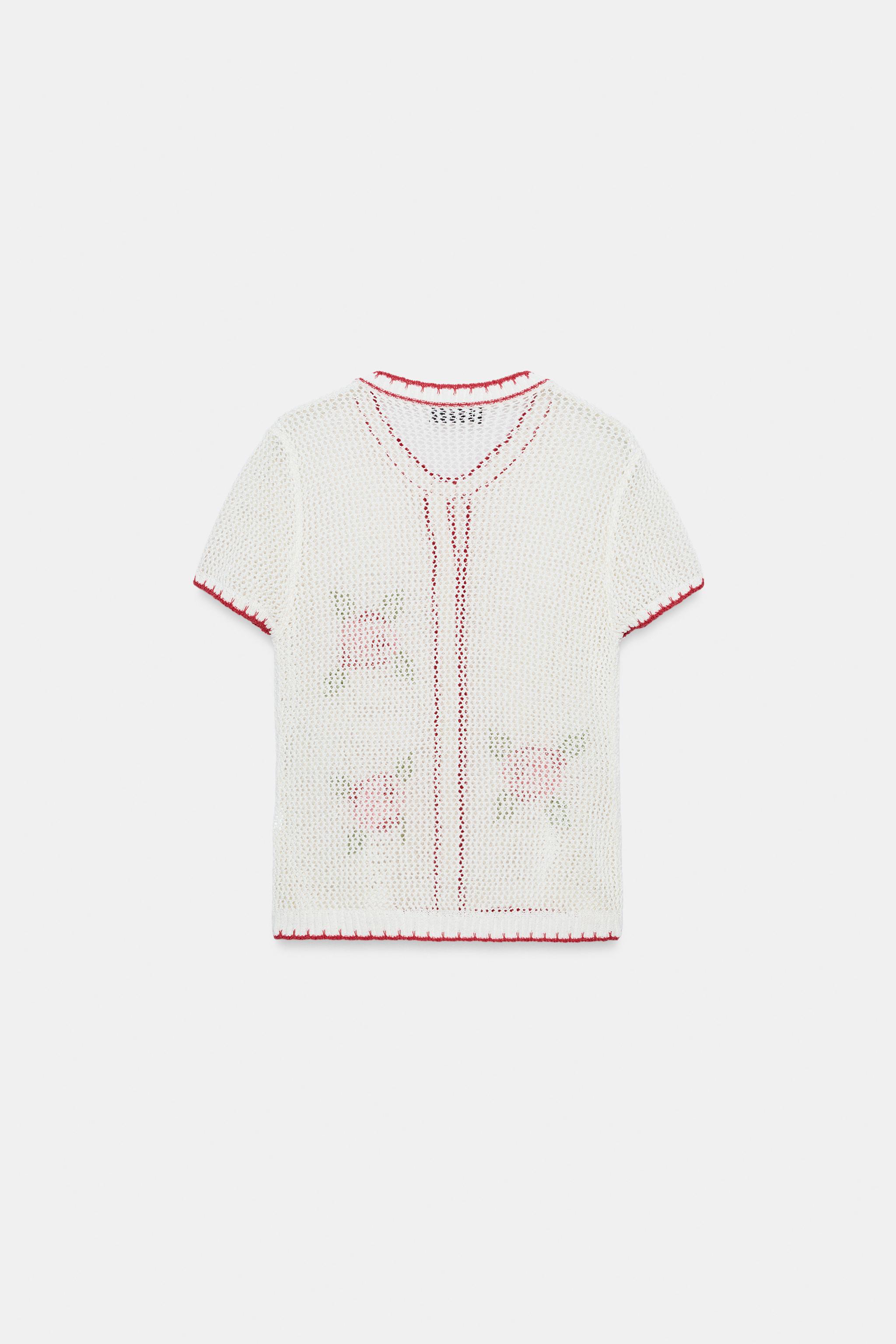 EMBROIDERED FLORAL CARDIGAN