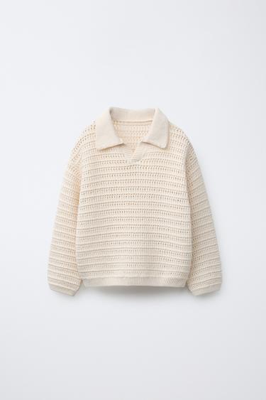JERSEY PUNTO CALADO - Crudo de Zara