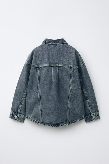 DENIM OVERSHIRT — Blue / Green 2