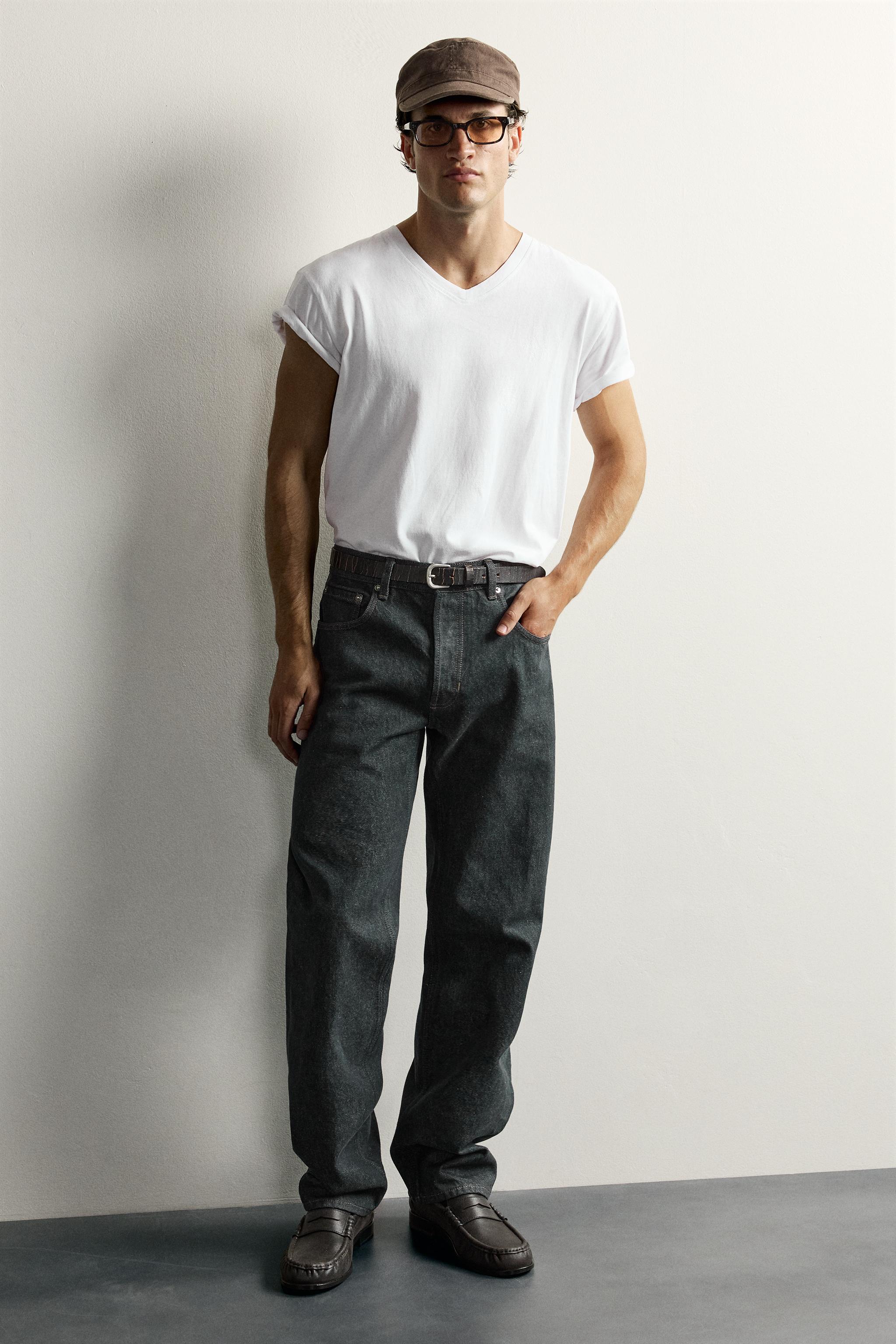 Zara DÜŞÜK BEL STRAIGHT FIT JEAN görsel 8