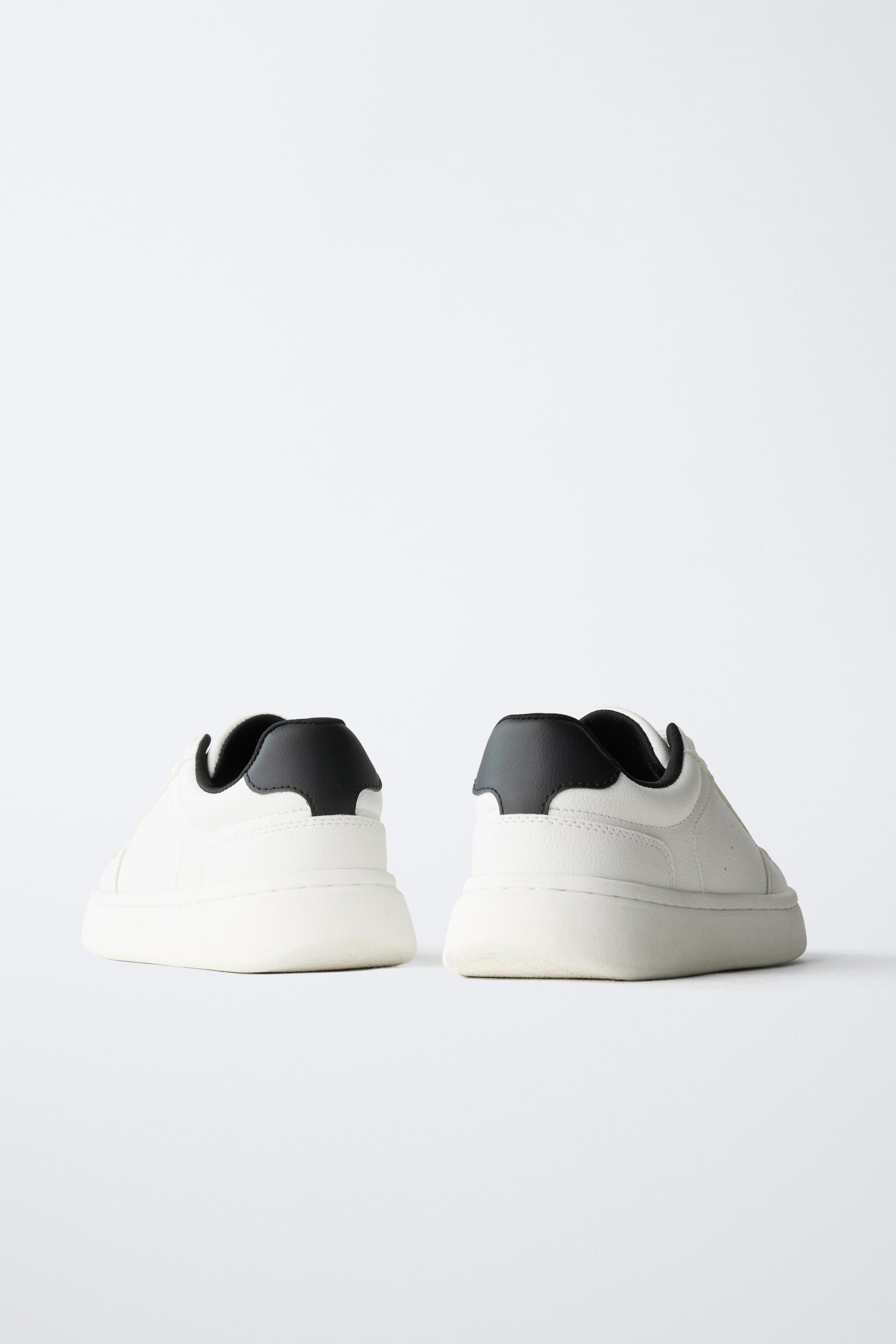 チャンキーソールスニーカー - ホワイト | ZARA Japan / 日本