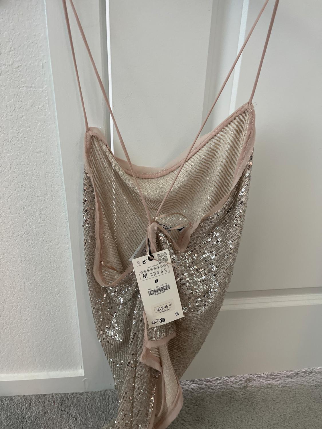 SEQUIN ASYMMETRIC TOP - Image 2