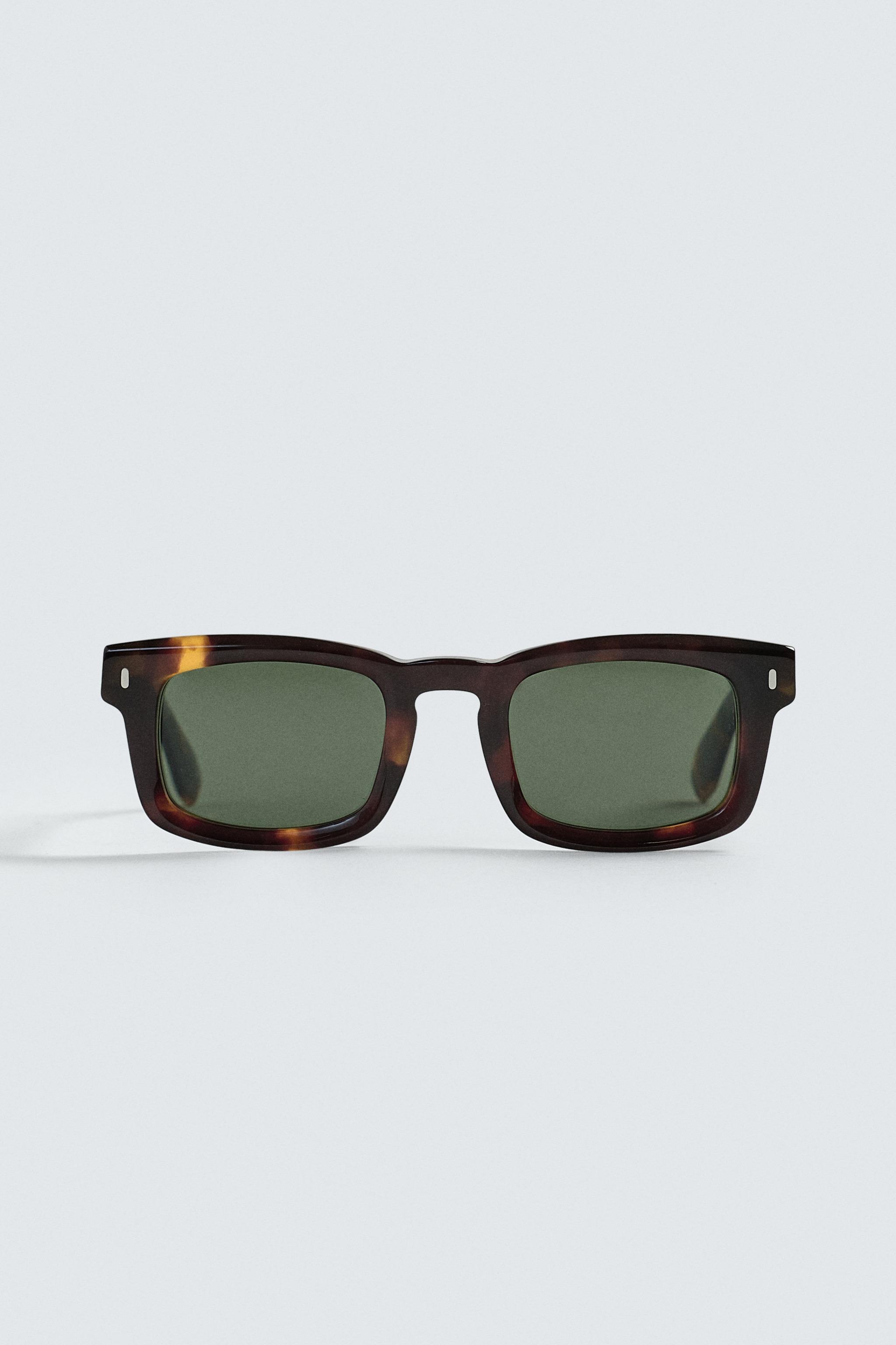 ÓCULOS DE SOL QUADRADOS - Curry | ZARA Brasil
