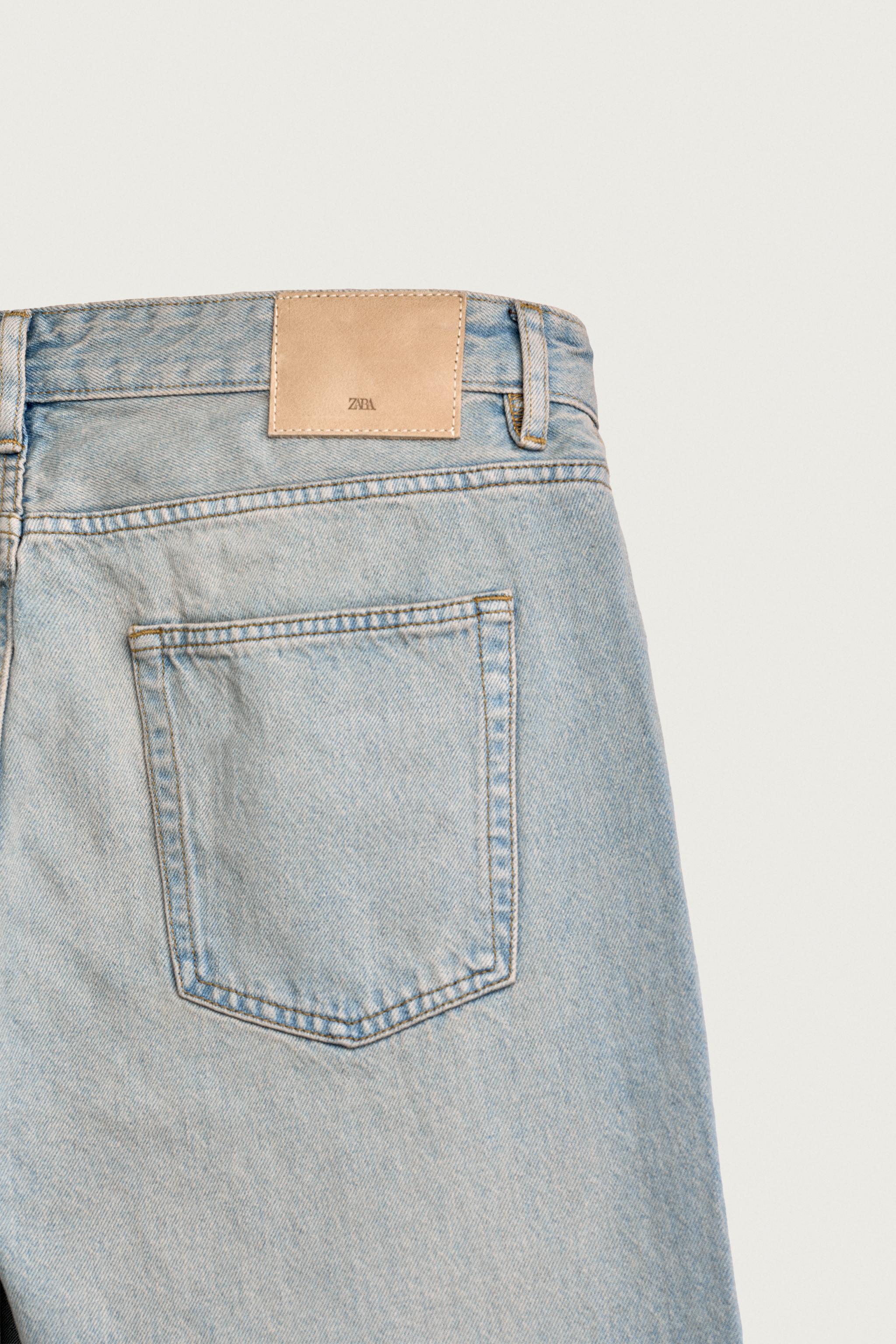 Zara SLIM TAPERED FIT JEAN görsel 4