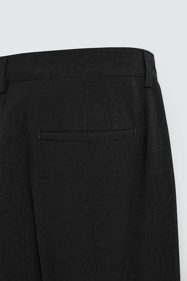 FLOWING SUIT TROUSERS - Black by Zara - Image 8