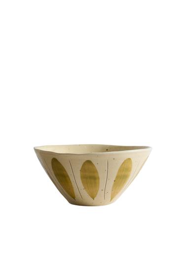OVAL EARTHENWARE BOWL – Zöld a ZARA-tól