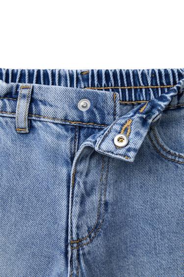 PANTALON DENIM BAGGY - Bleu moyen de Zara - Image 2