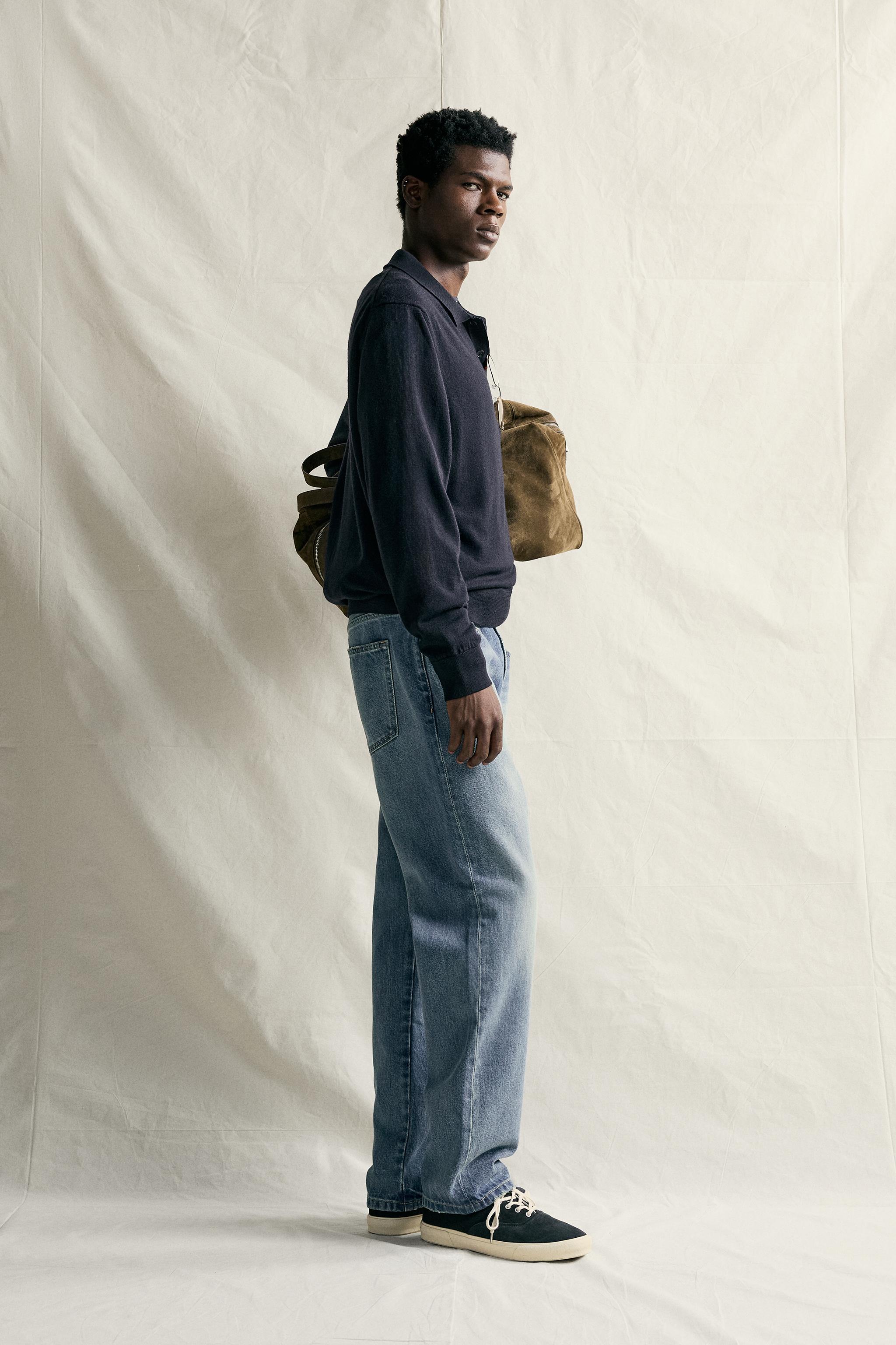 POLO EN MAILLE 100 % LAINE