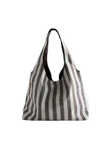 Zara REVERSIBLE TOTE BAG - Two-tone