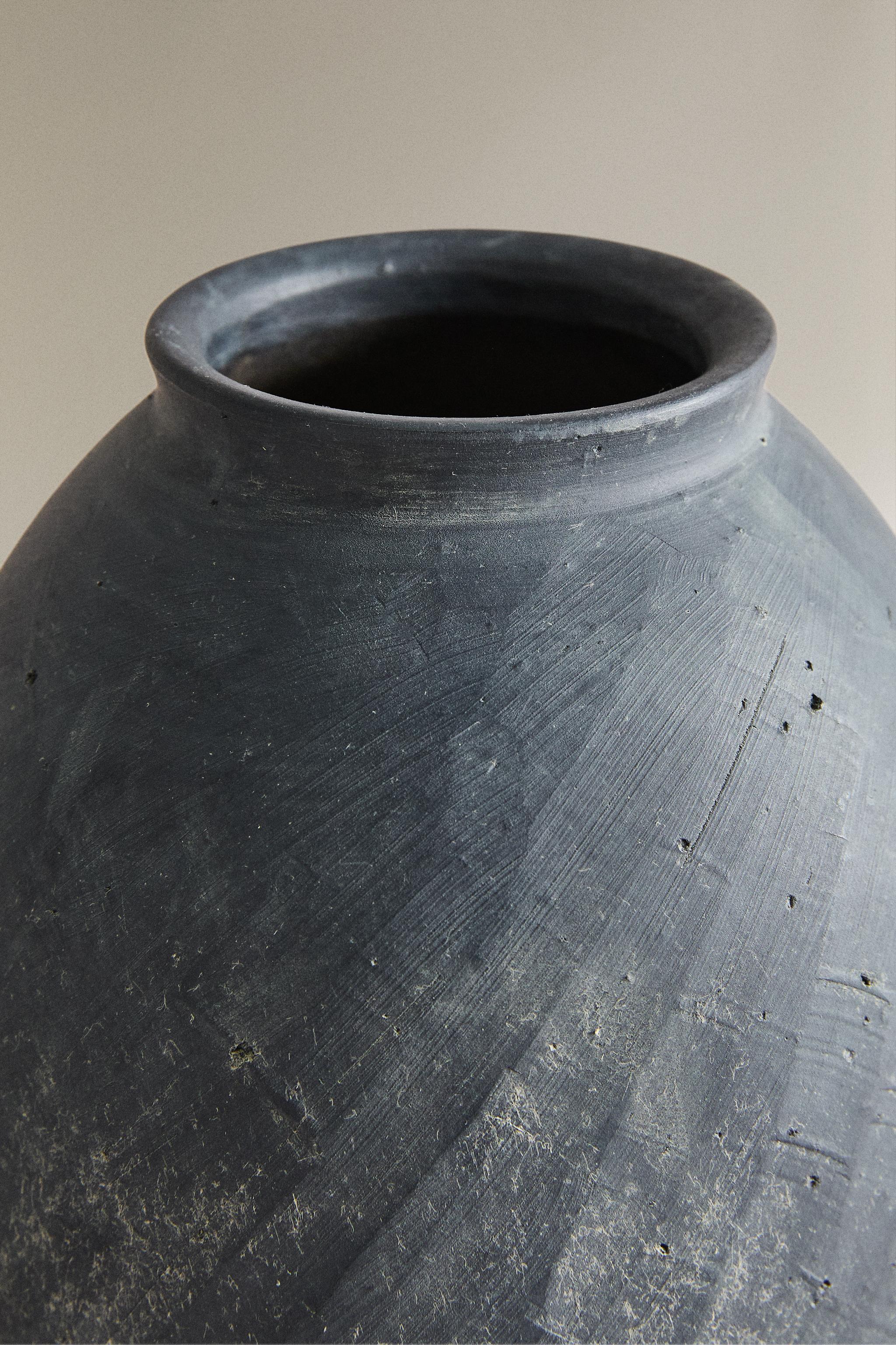 VASE CÉRAMIQUE TEXTURÉ