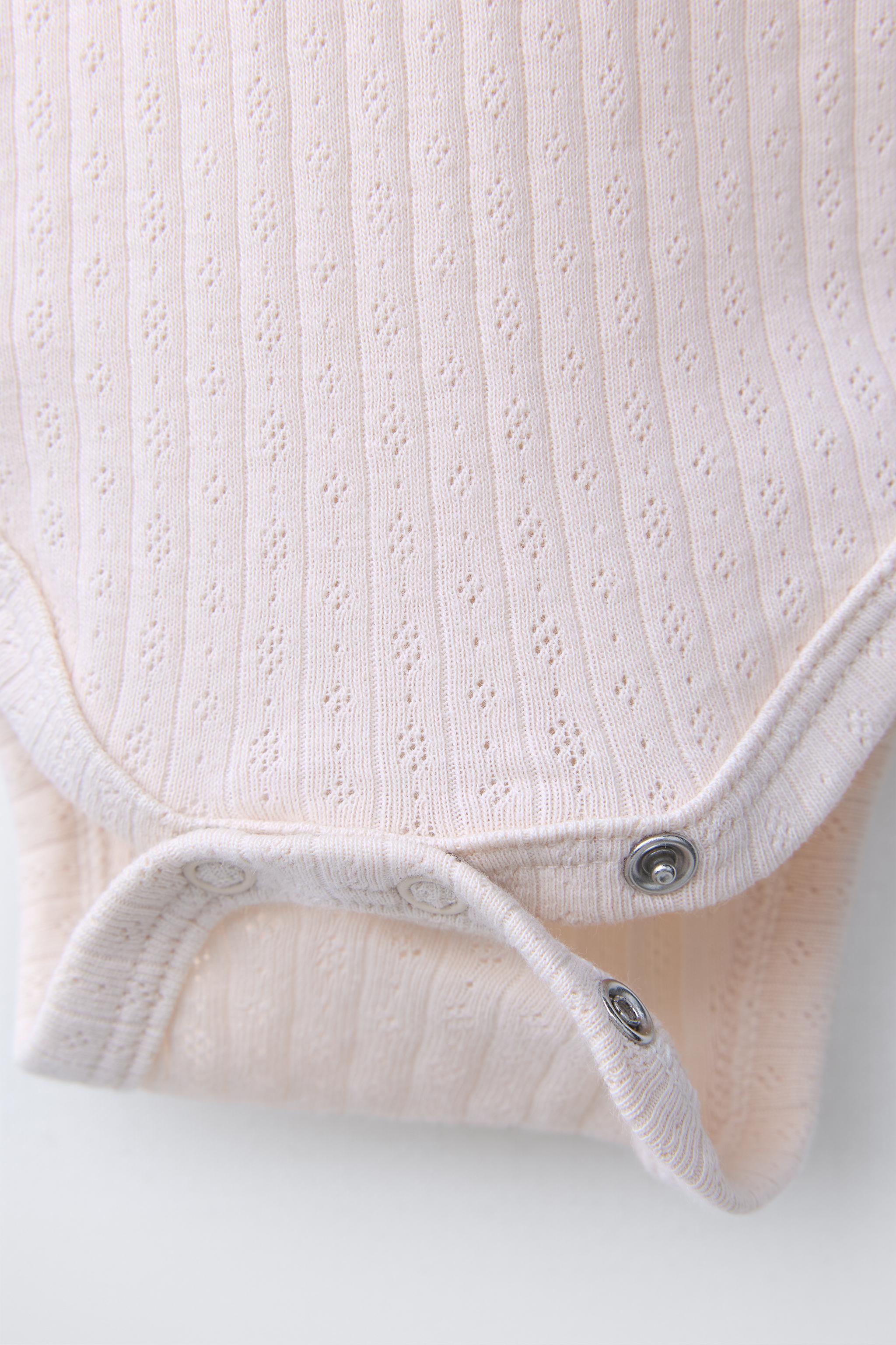 THREE-PACK OF POINTELLE STRAP BODYSUITS
