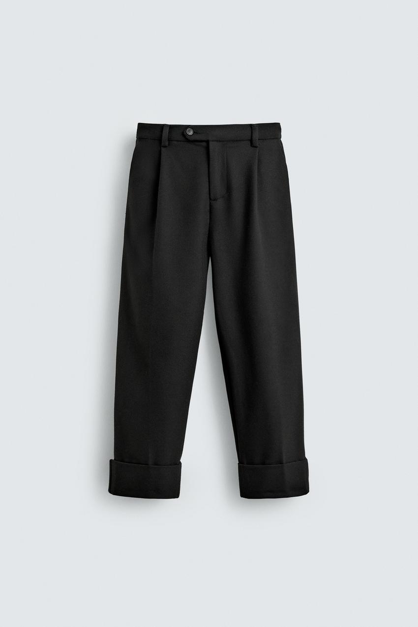 MICKEY MOUSE PATCH SUIT TROUSERS HARRY LAMBERT FOR ZARA X DISNEY