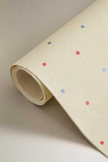 PAPIER CADEAU À POIS - Multicolore de Zara - Image 2