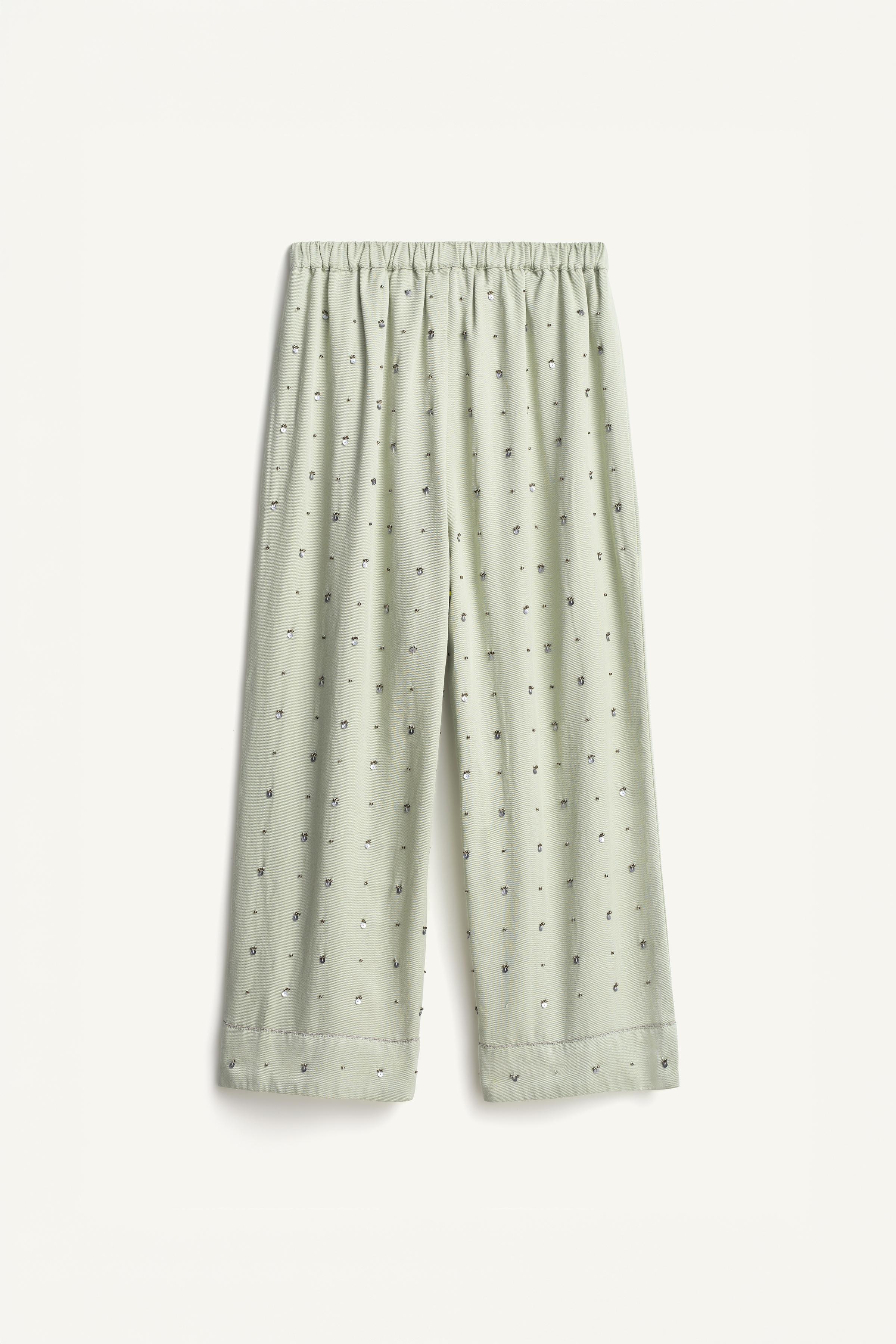 LIMITED EDITION RELAXED SEQUIN PANTS