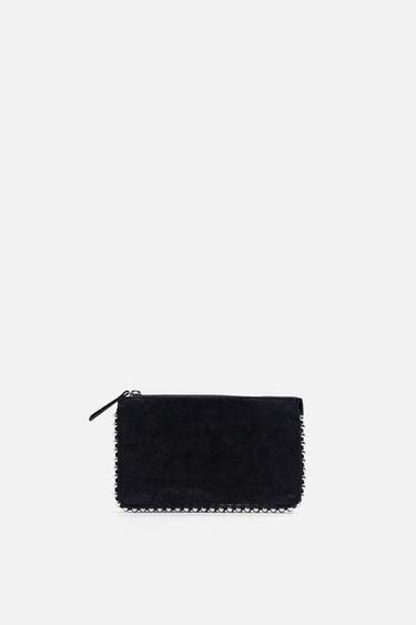 SAC BANDOULIÈRE À CLOUS - Noir de Zara