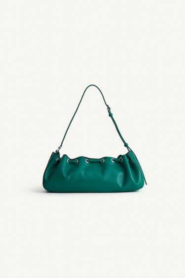 LTHR SHLDR BG 16 - Vert de Zara - Image 5