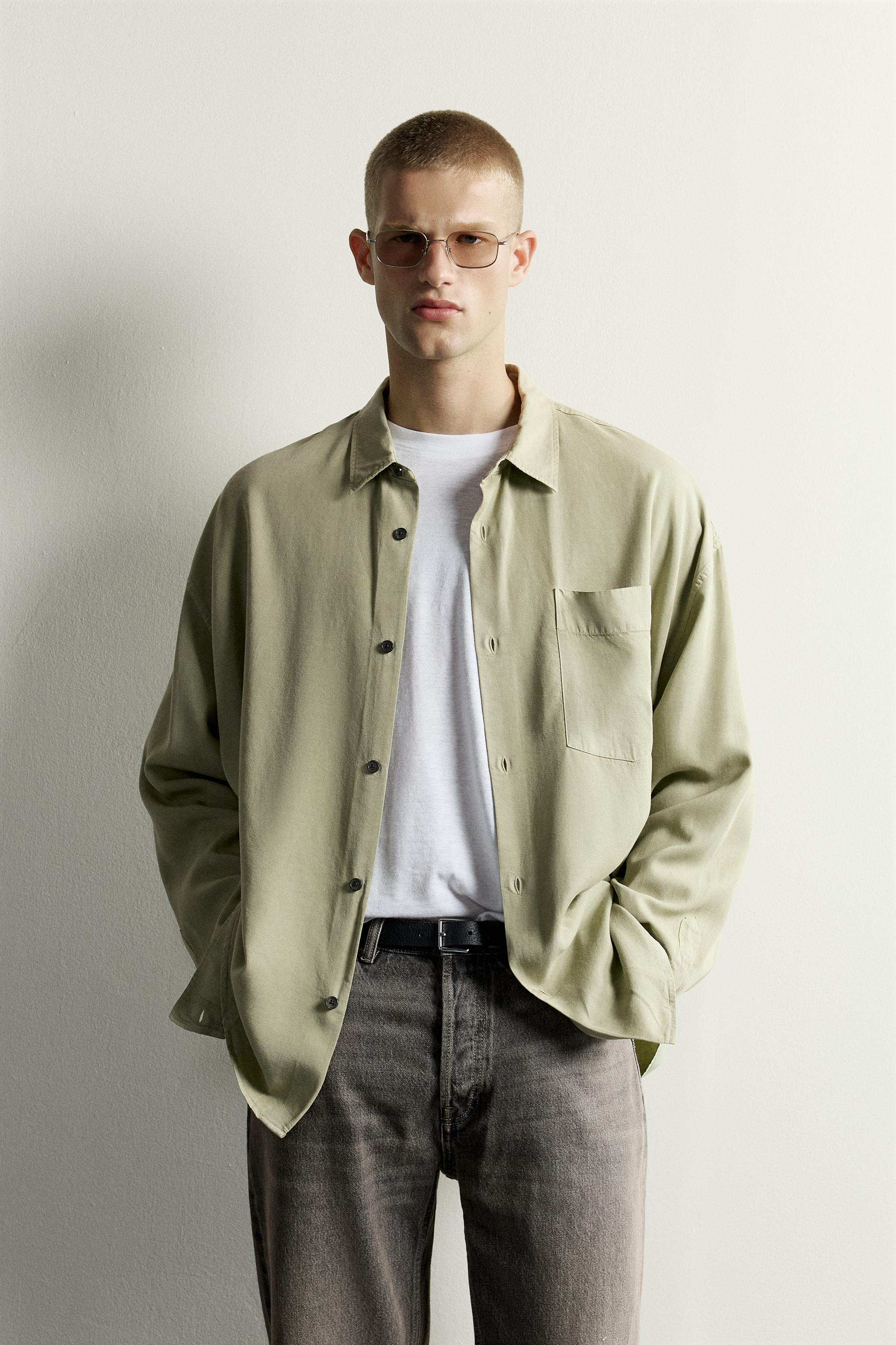 RELAXED-FIT FLUID SHIRT