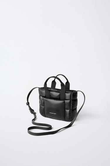 SAC BANDOULIÈRE MATELASSÉ - Noir de Zara - Image 2