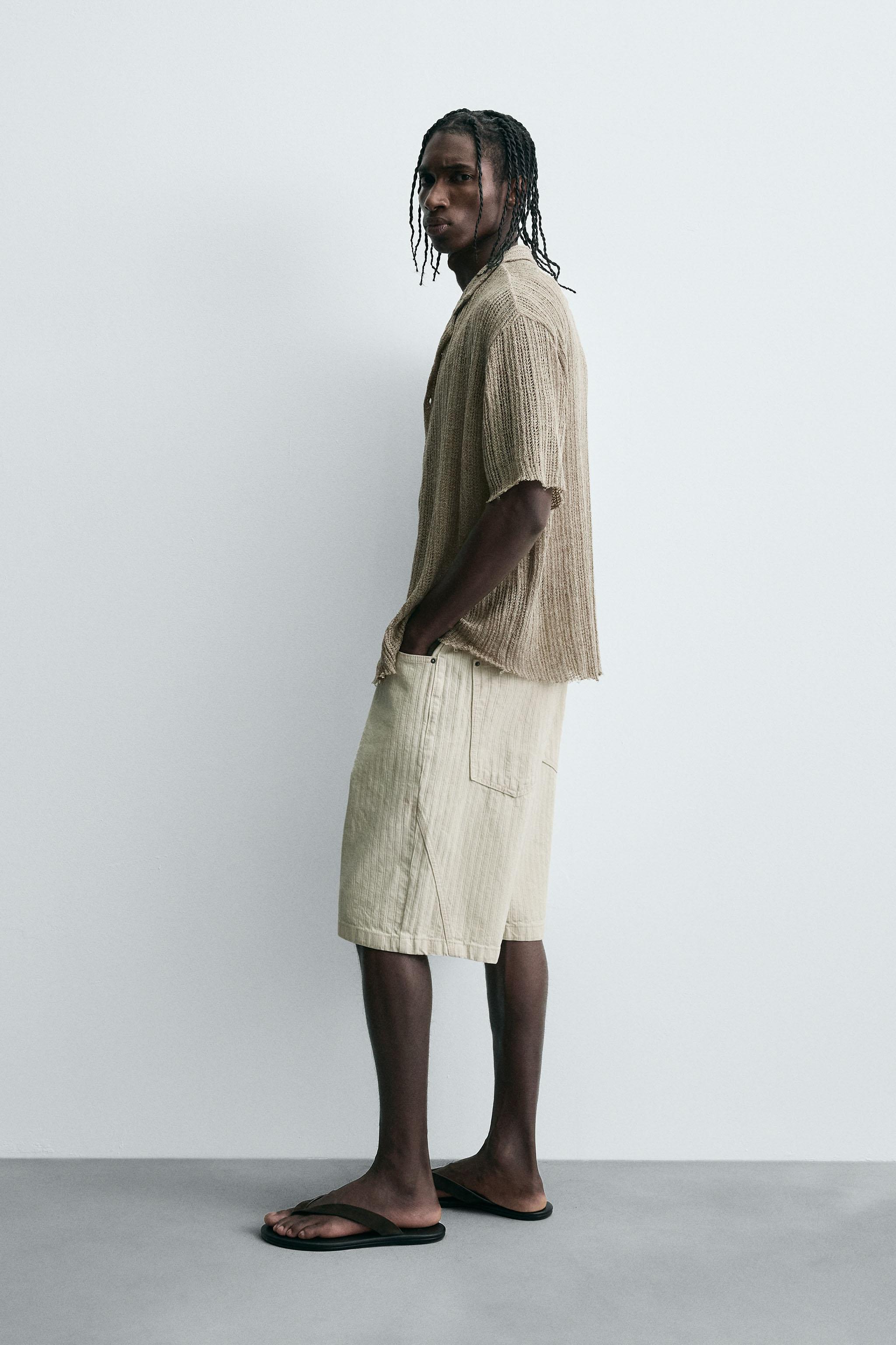 CHEMISE EN MAILLE STRUCTURÉE