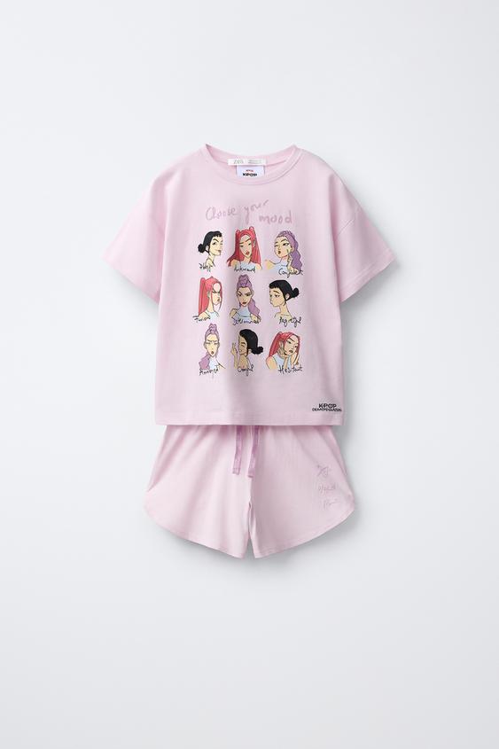6-14 YEARS/ KPOP DEMON HUNTERS™ NETFLIX © PYJAMAS - Mauve by Zara - Image 0