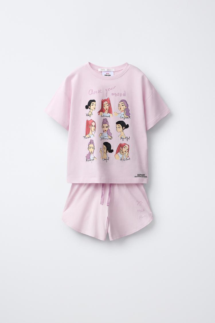 6-14 AÑOS/ PIJAMA KPOP DEMON HUNTERS™ NETFLIX ©