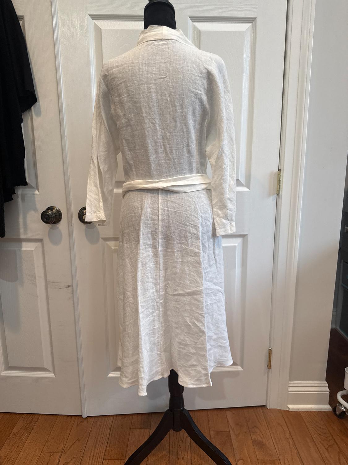 VESTIDO LINO CINTURÓN - Image 3