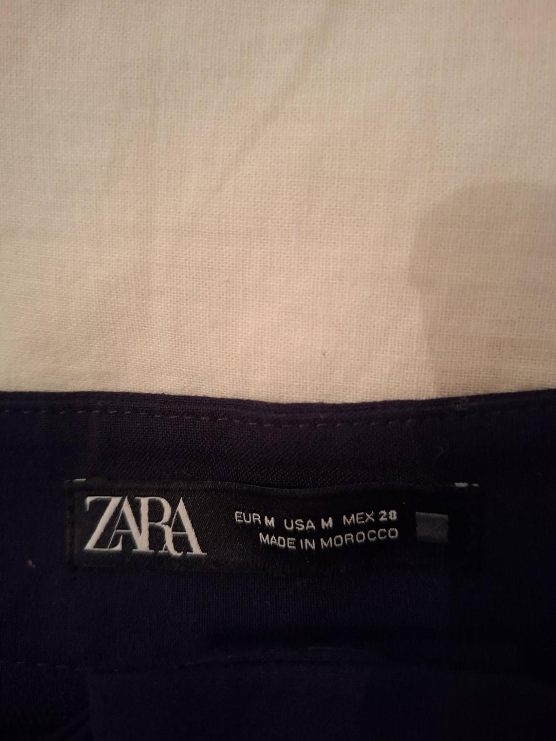 STRAIGHT-LEG TROUSERS WITH TURN-UP HEMS - Image 3