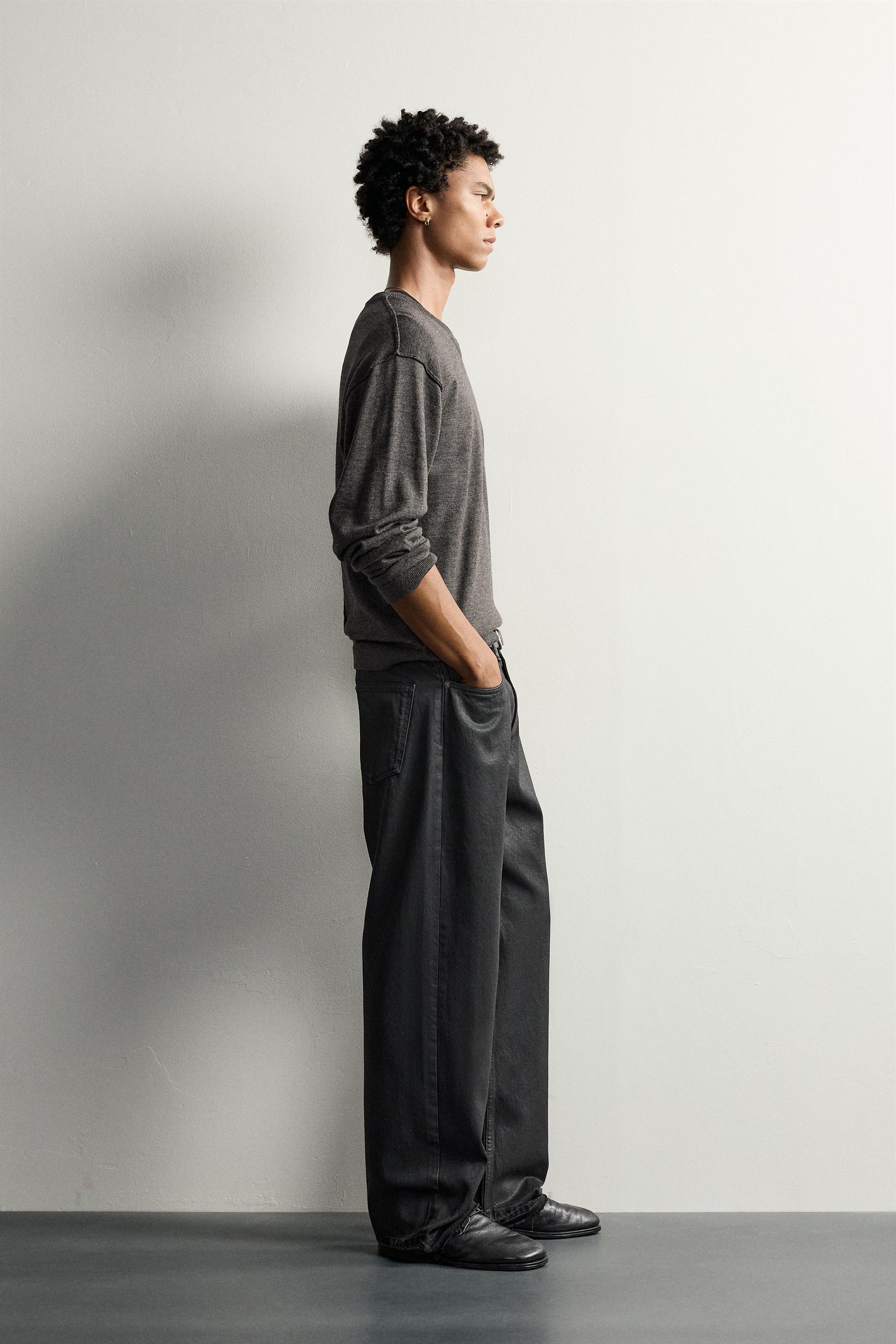 JEANS LOOSE FIT EFFET CIRÉ