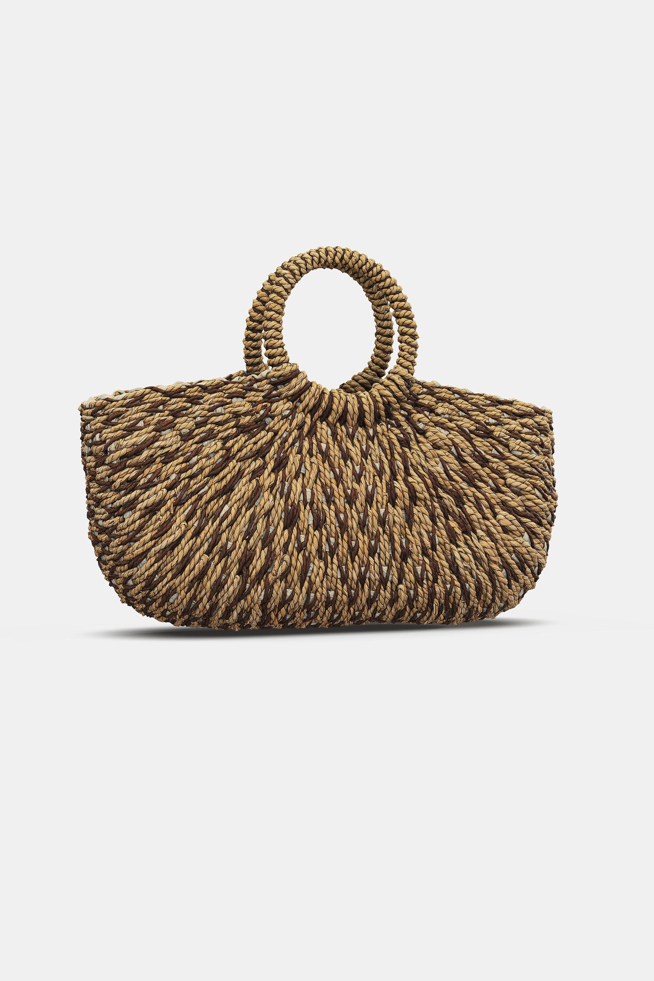 WOVEN HANDBAG - Two-tone | ZARA United States
