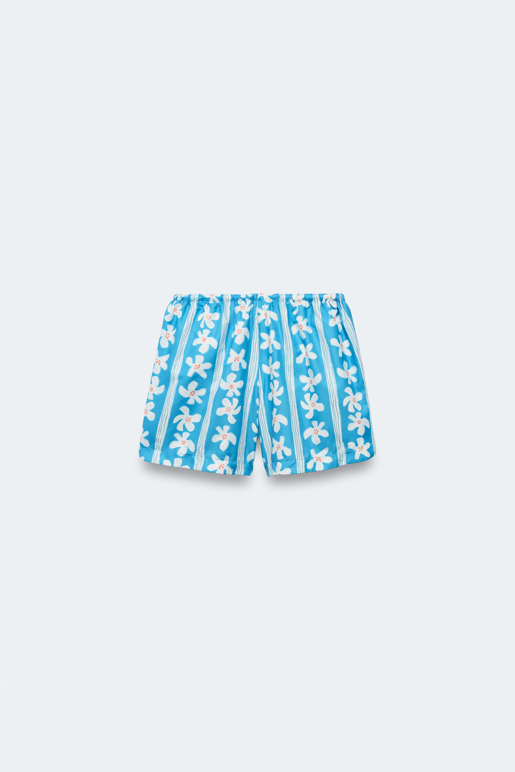 2-14 YEARS / LIMITED EDITION FLORAL PRINT SWIM SHORTS