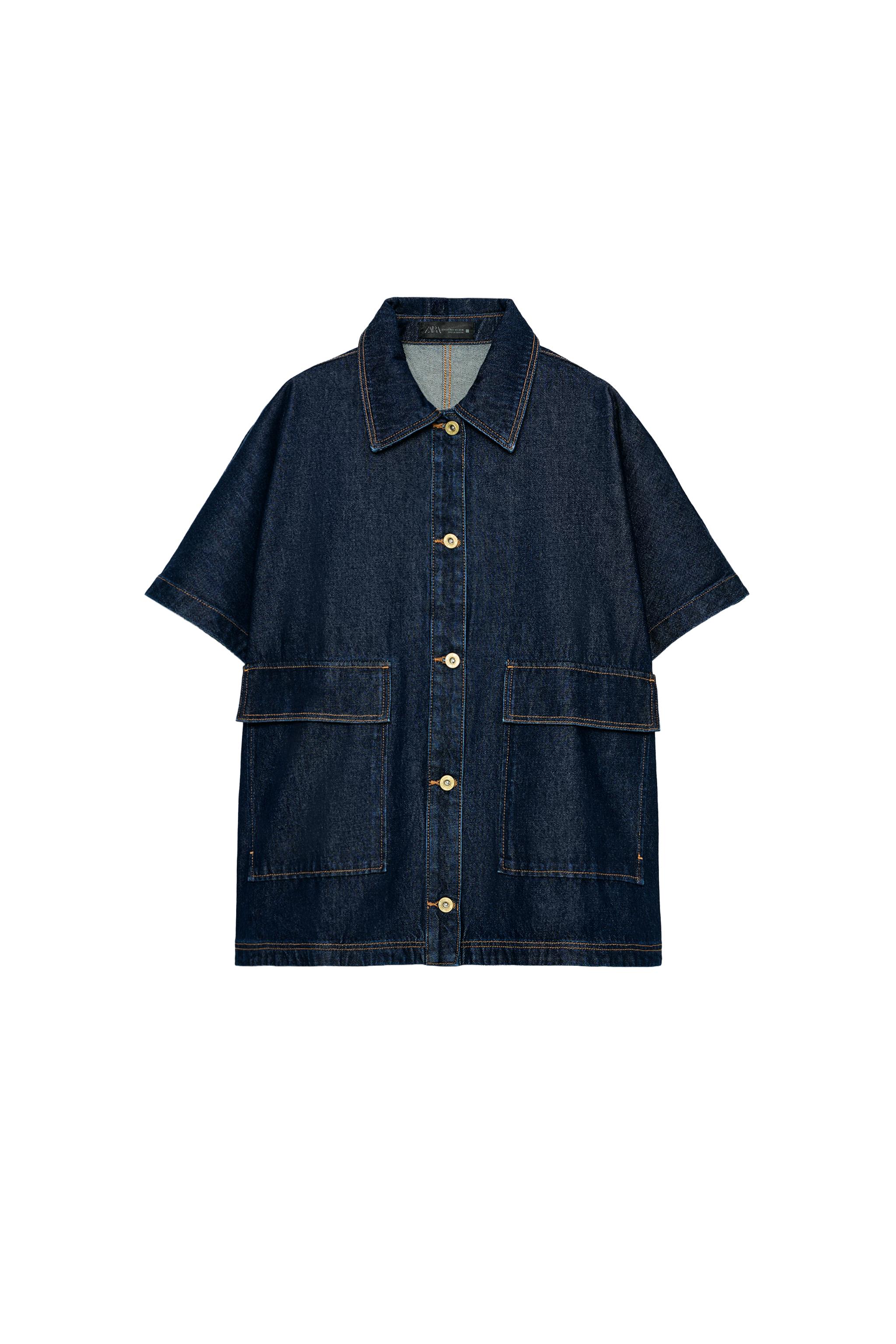 SURCHEMISE Z1975 EN JEAN OVERSIZE